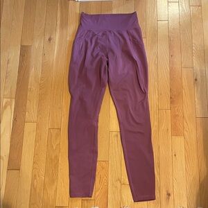 Mauve pink alphalete leggings
